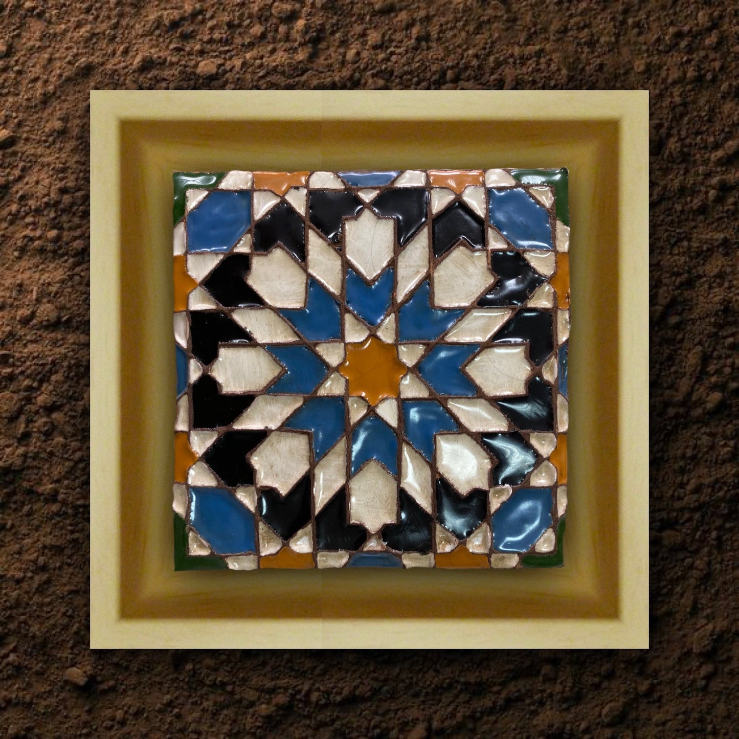 Alcazar Renaissance Edge Tile Natural Frame REF5.3