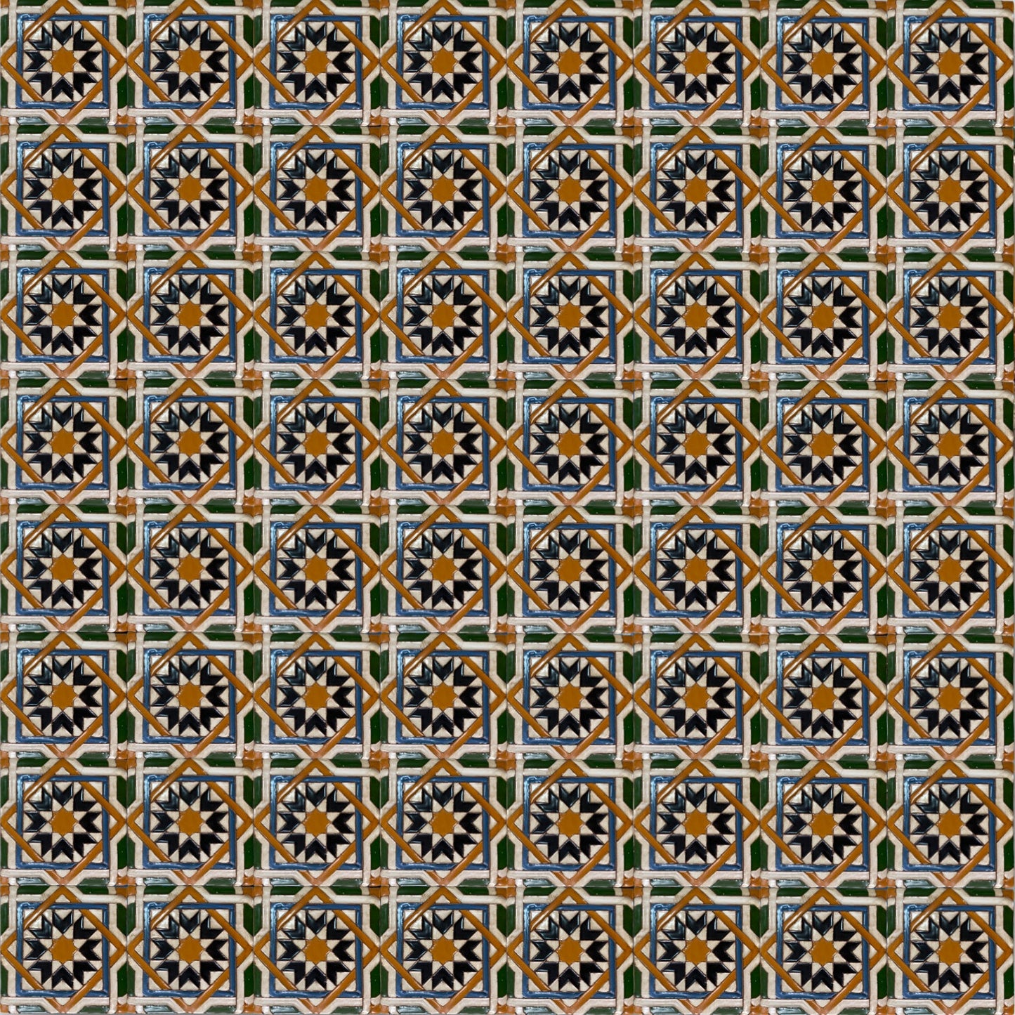 Azulejo Arista Metro Cuadrado REF6 Renacentista Arabe