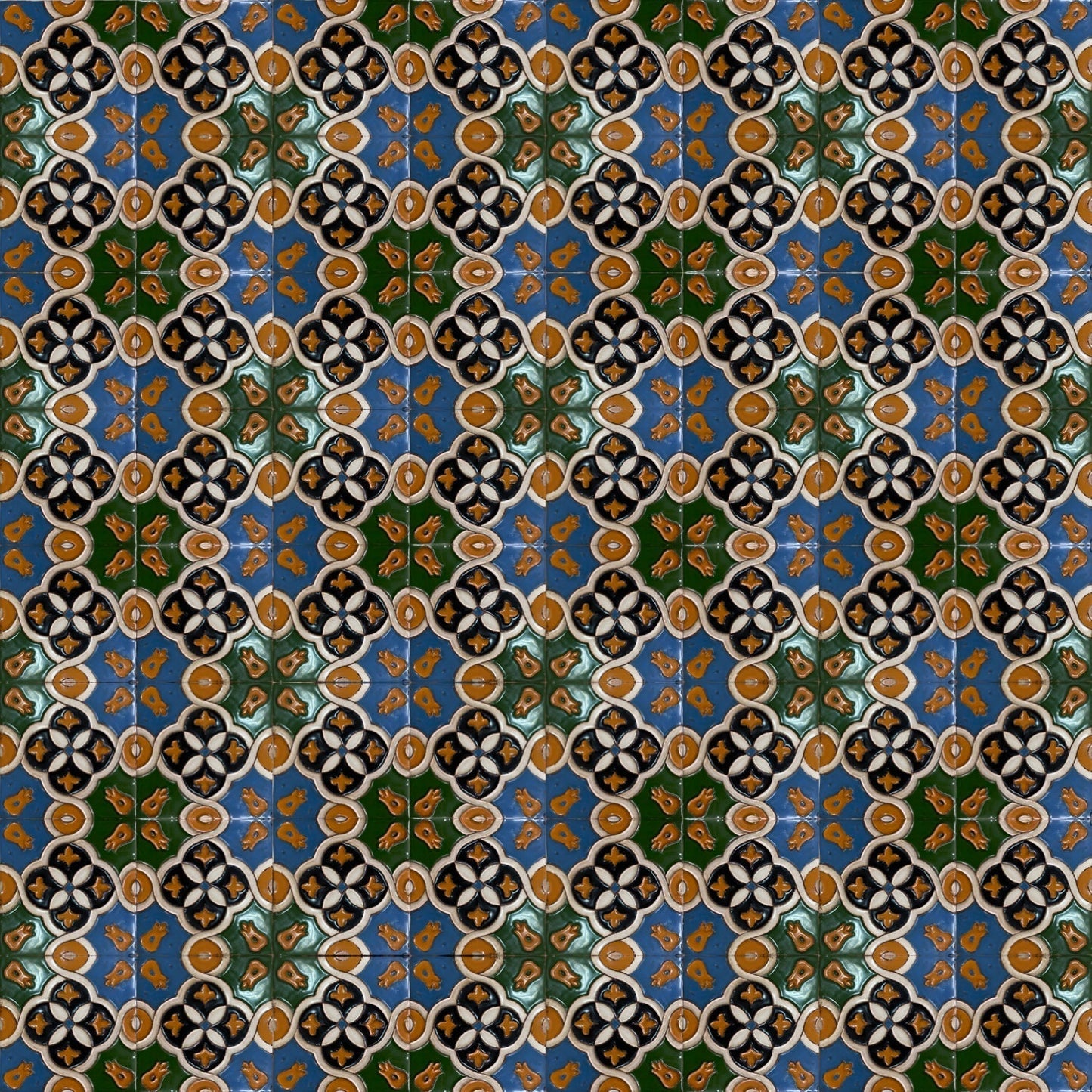 Tile Renaissance Edge Knot Square Meter REF1.4