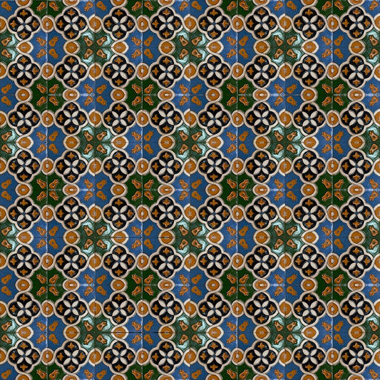Azulejo Arista Metro Cuadrado REF1 Renacentista Nudo
