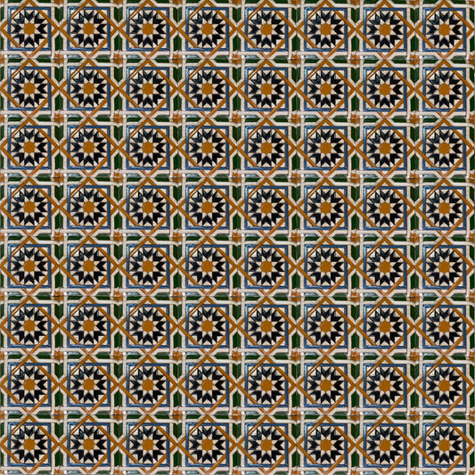 Azulejo Arista Metro Cuadrado REF6 Renacentista Arabe