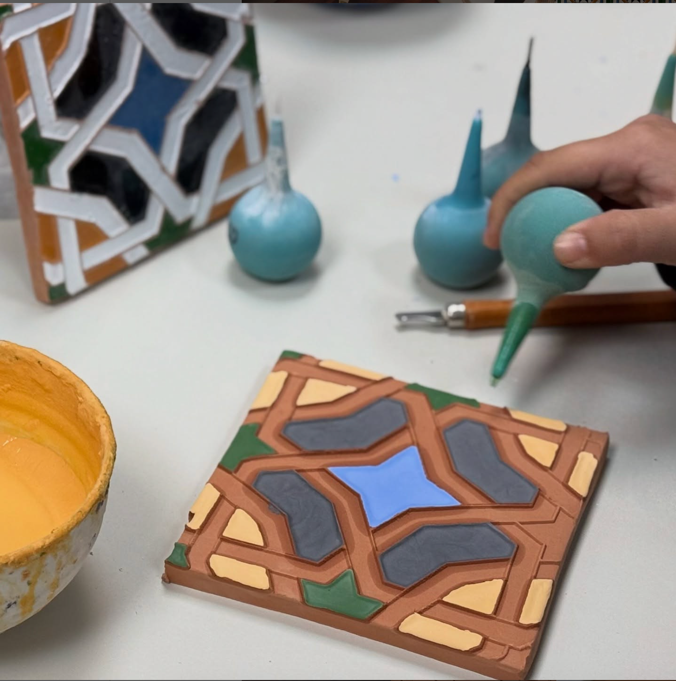 Taller: Pinta tu azulejo (1,5 h)